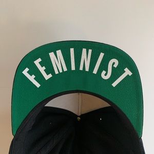 Wildfang feminist snapback hat